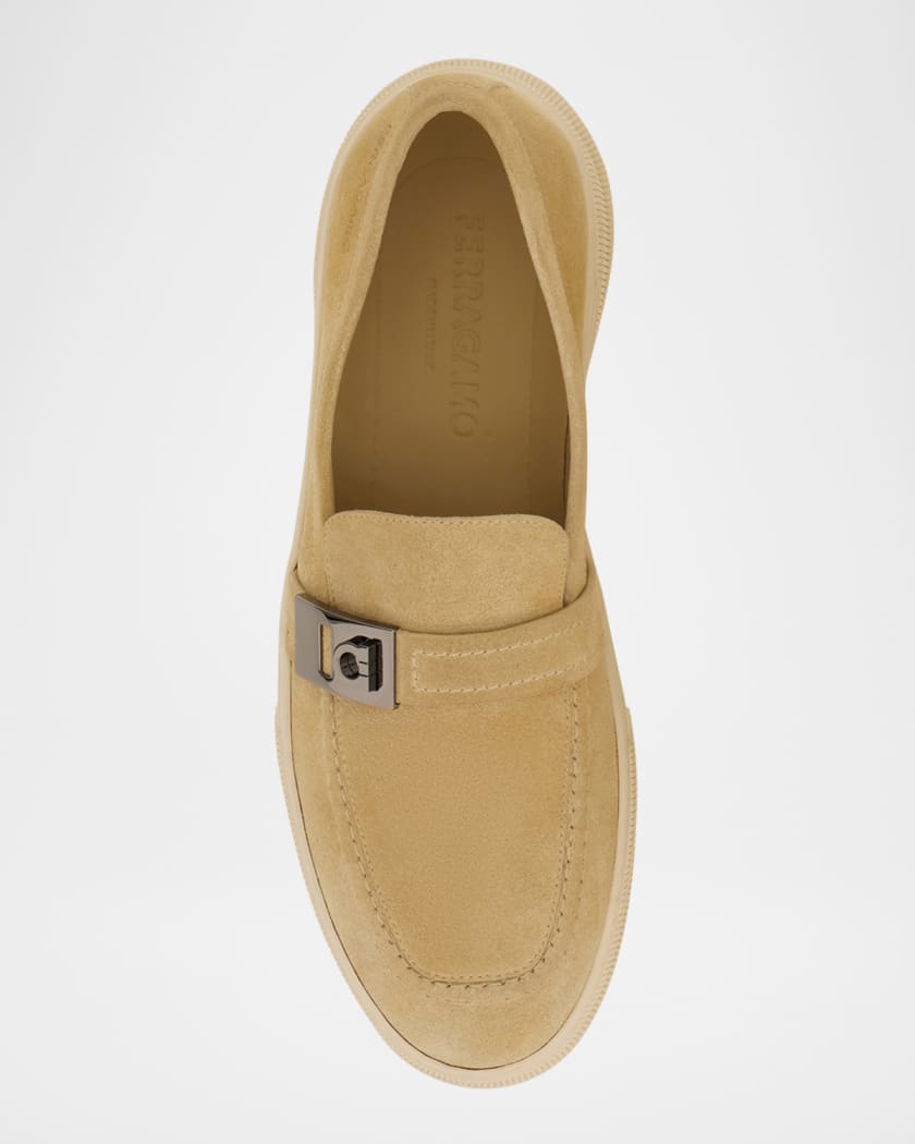 Men's Brad Suede Slip-On Sneakers