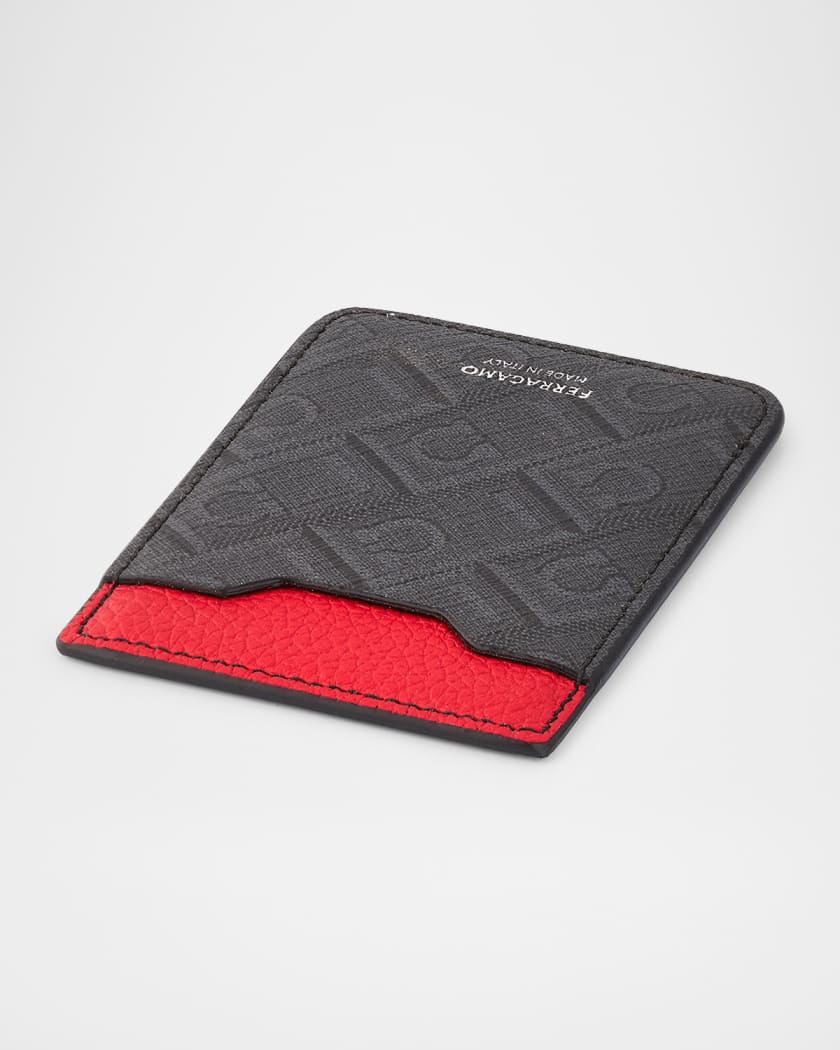 Men's Monogram MagSafe Card Holder