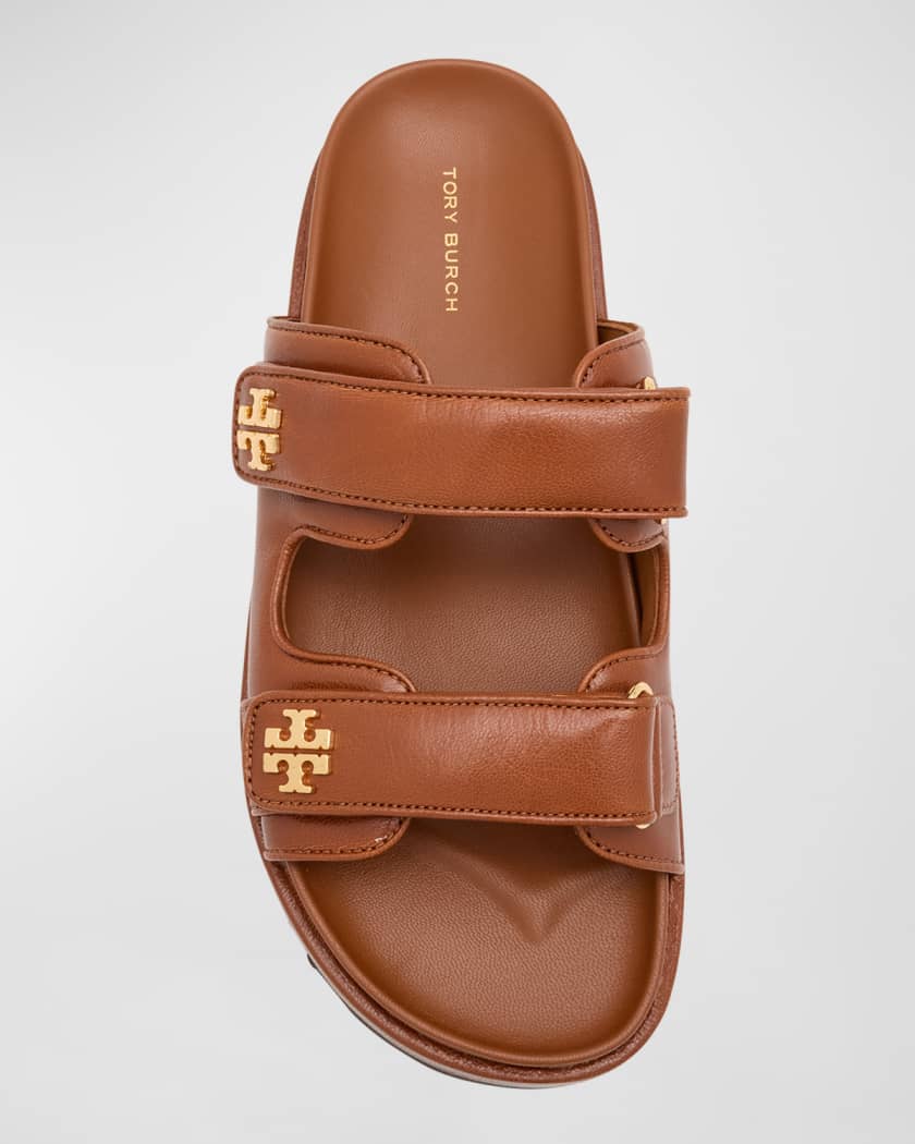 Kira Leather Dual Band Sport Mule Sandals Neiman Marcus