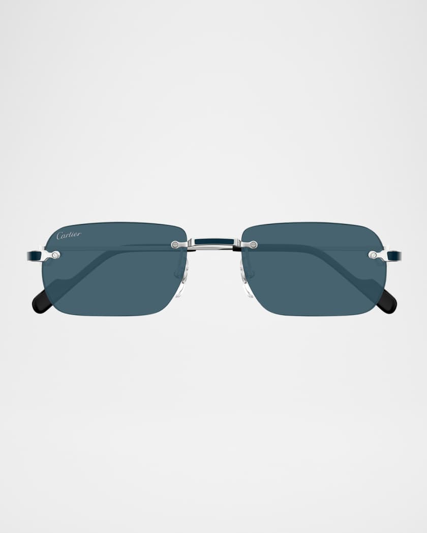 Men's Ct0498sm Nylon and Metal Oval Sunglasses