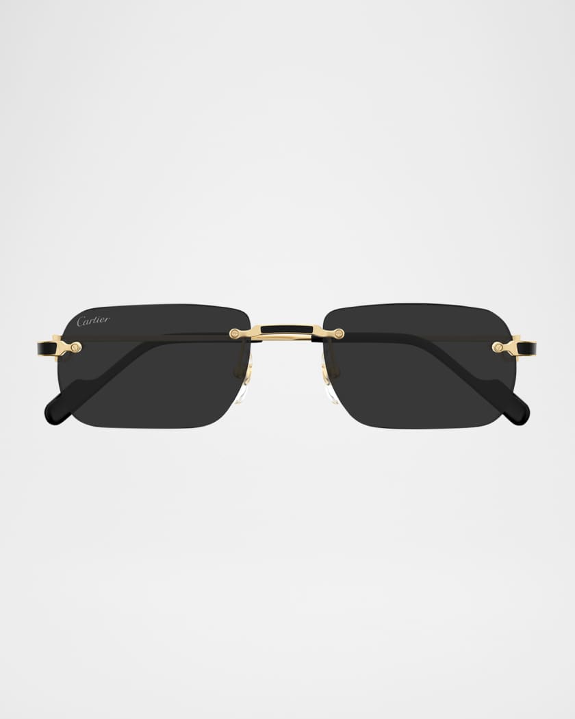 Men's Ct0498sm Nylon and Metal Oval Sunglasses