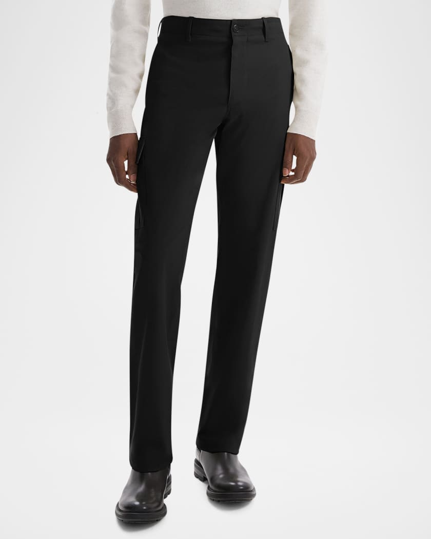 Theory Men's Straight Twill Cargo Pants | Neiman Marcus