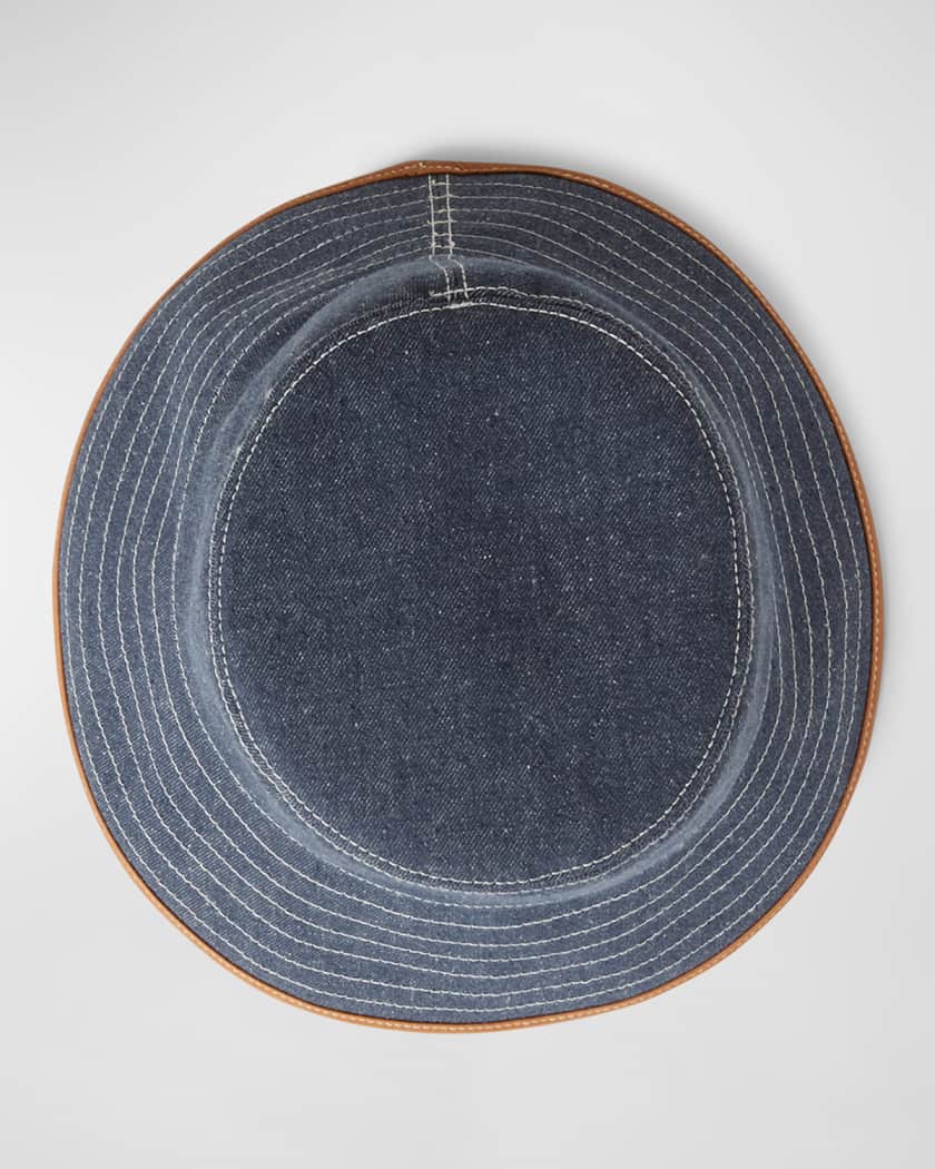 【LORO PIANA】zita denim バケット ハット Loro Piana Zita Denim Cotton Bucket Hat | Neiman Marcus