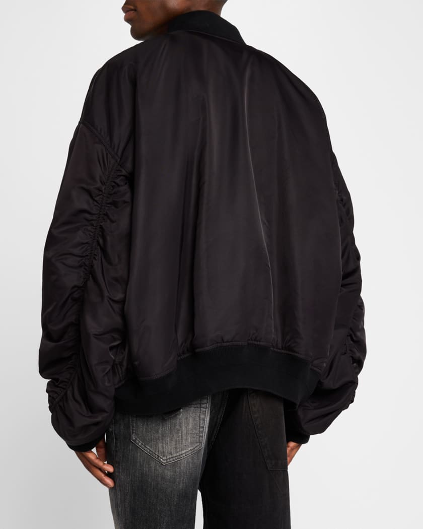Men's Embroidered Varsity Jacket
