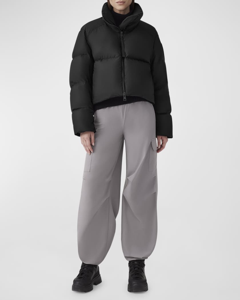 Canada Goose Garnet Cropped Puffer | Neiman Marcus