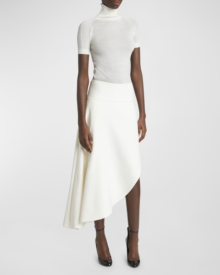 Fluid Asymmetric Skirt 