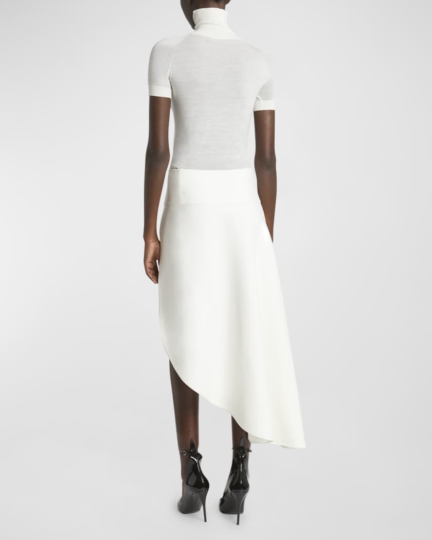 Fluid Asymmetric Skirt 