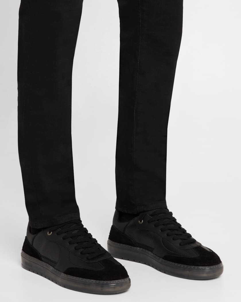 Men's Virtus Mixed-Leather Sneakers