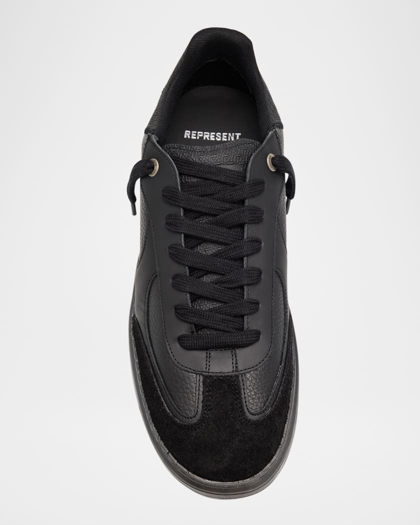Men's Virtus Mixed-Leather Sneakers