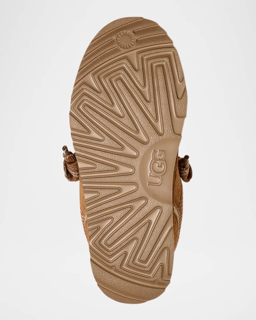 Kid's Lowmel Suede Lace-Up Sneakers