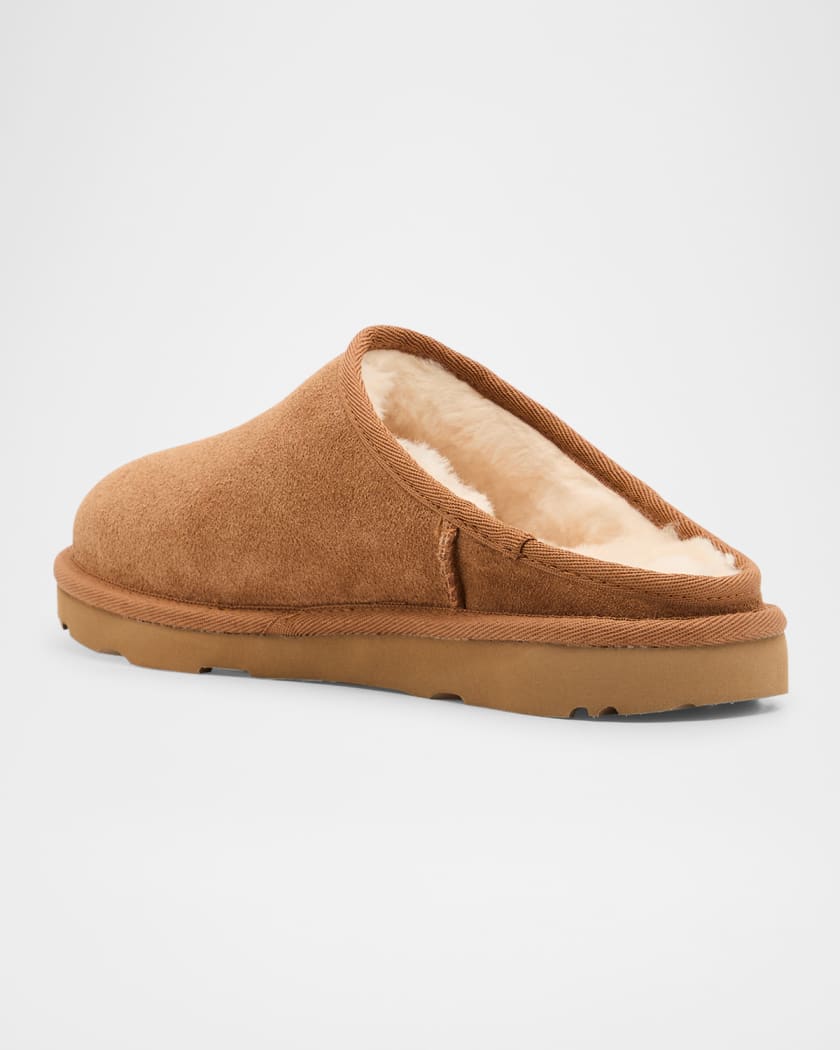 Boy's Classic Suede Slippers, Kids