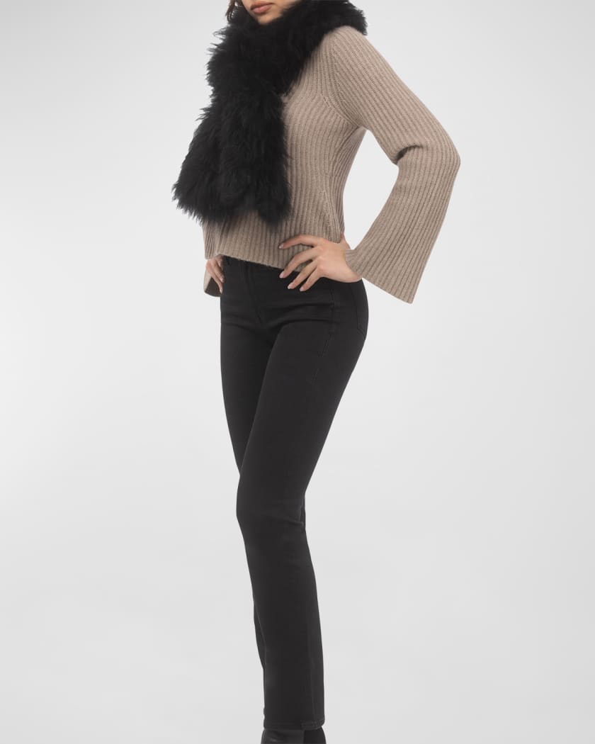 Select Lamb Pull-Through Scarf