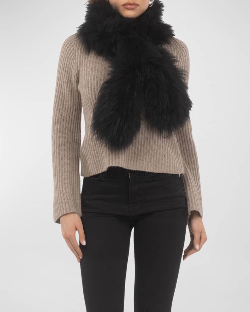 Select Lamb Pull-Through Scarf