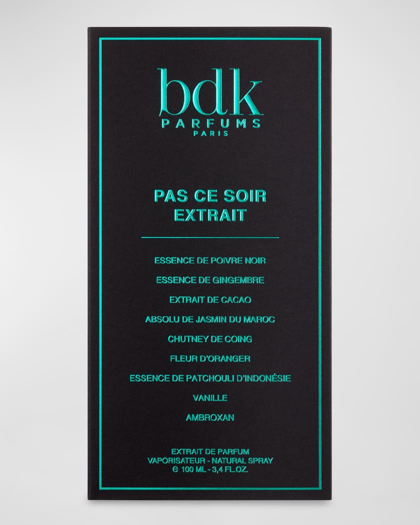 Pas ce Soir Extrait Eau de parfum, 3.4 oz.