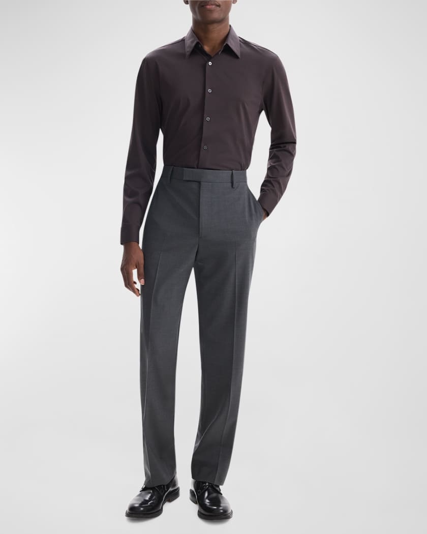 Theory Men's Straight Pants in New Tailor | Neiman Marcus