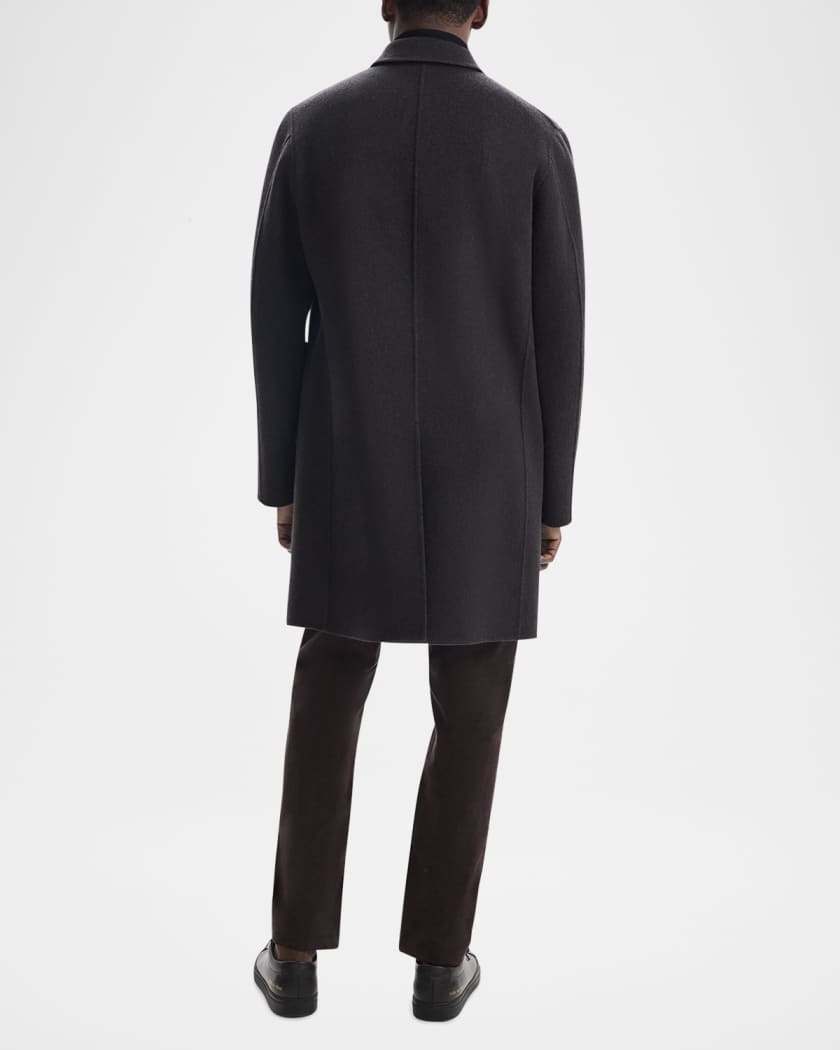 Theory Men's Car Coat in Luxe New Divide | Neiman Marcus