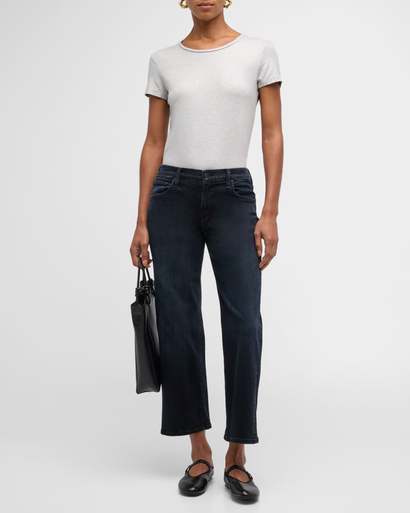Lil' Mid-Rise Zip Rambler Jeans