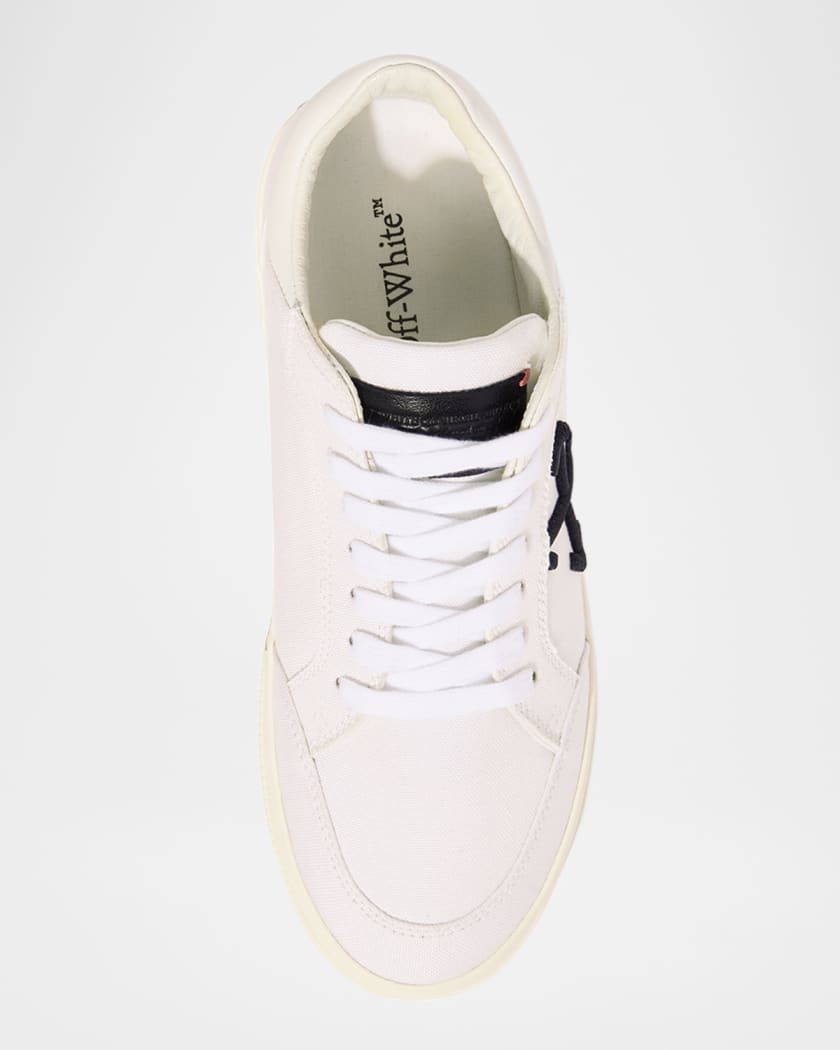 Vulcanized Canvas Bicolor Low-Top Sneakers