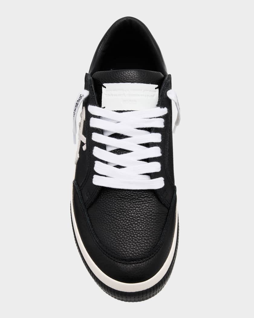 Vulcanized Leather Low-Top Sneakers