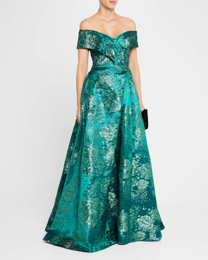 Neiman marcus emerald green dress shop