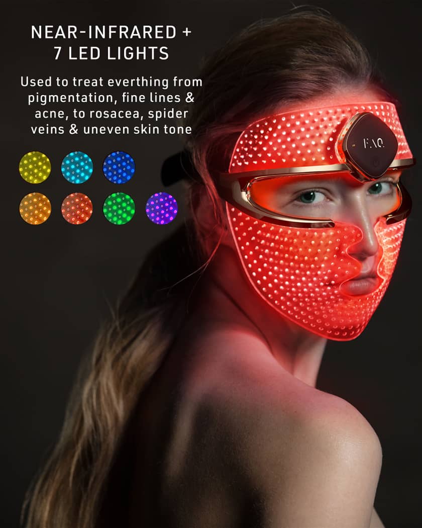 FAQ 202 Wireless Silicone LED Face Mask