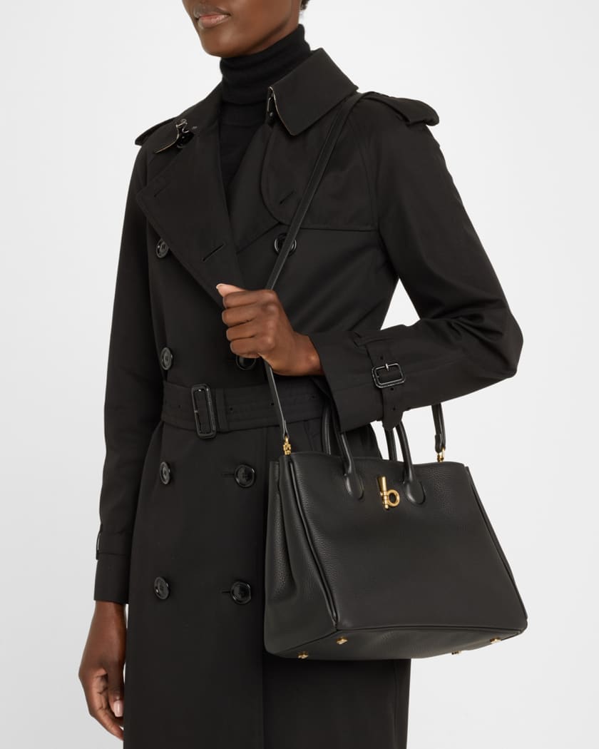 Rocking Horse Large Leather Tote Bag