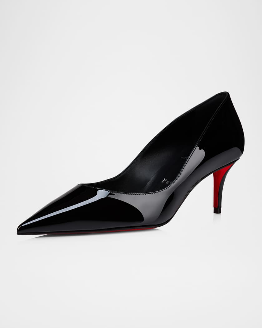Miss Z Patent Red Sole Pumps