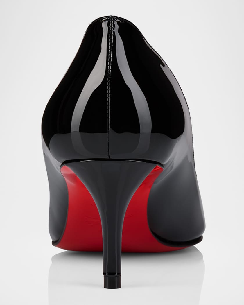 Miss Z Patent Red Sole Pumps