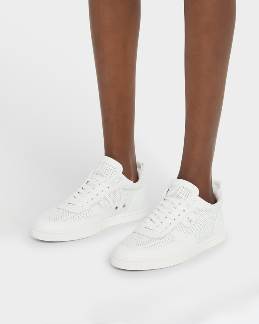 Tutti Rui Donna Perforated Red Sole Sneakers