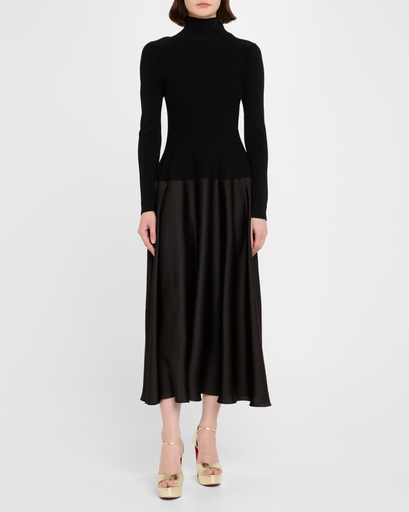 Sandaloo Metallic Red Sole Platform Sandals