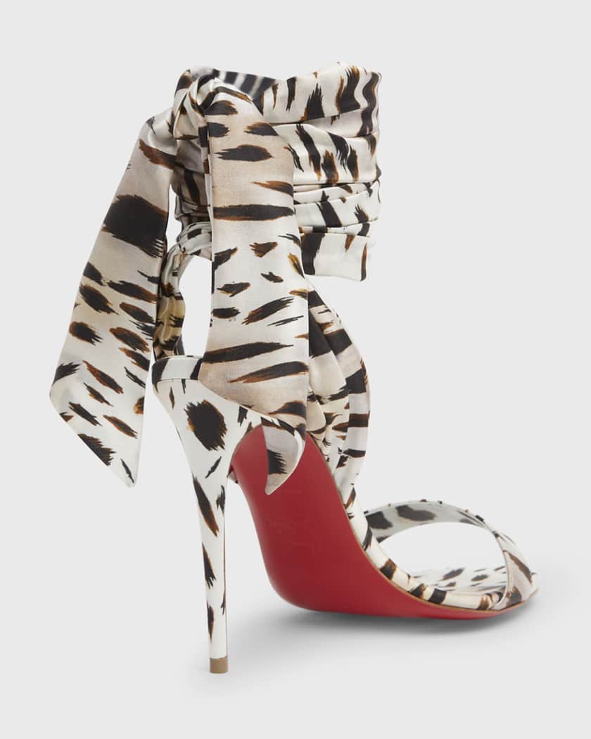 Sandale du Desert Printed Red Sole Sandals