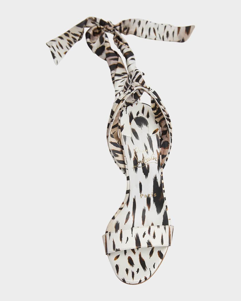 Sandale du Desert Printed Red Sole Sandals