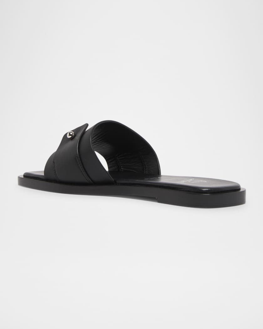 Chambelimule Donna Leather Mules