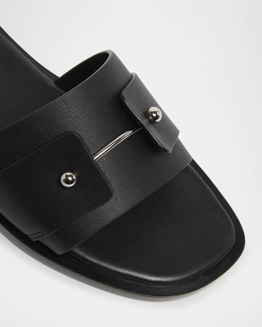 Chambelimule Donna Leather Mules