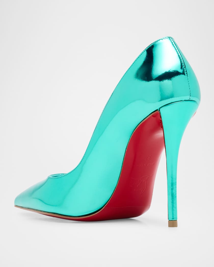 Miss Z Mirror Red Sole Pumps