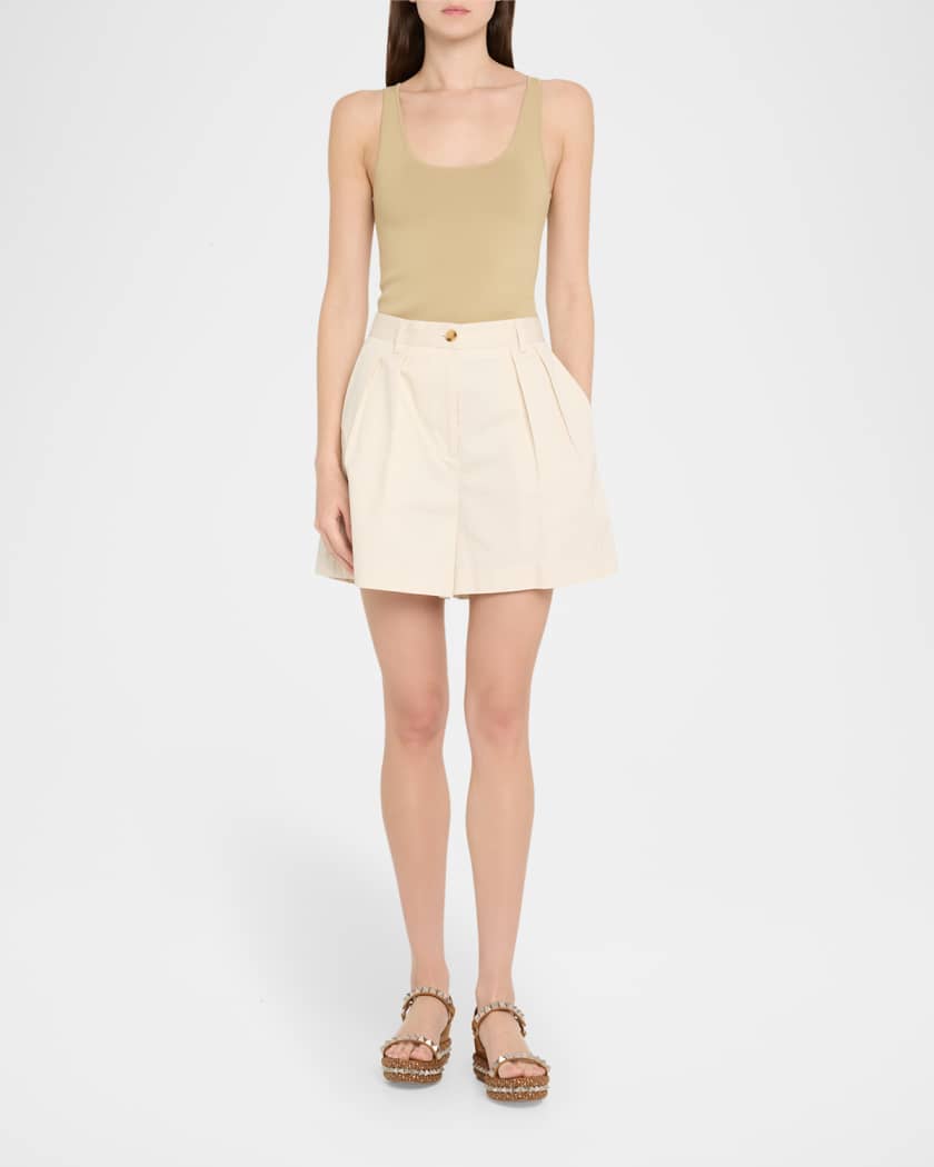 Pyraclou Leather Spike Red Sole Wedge Sandals