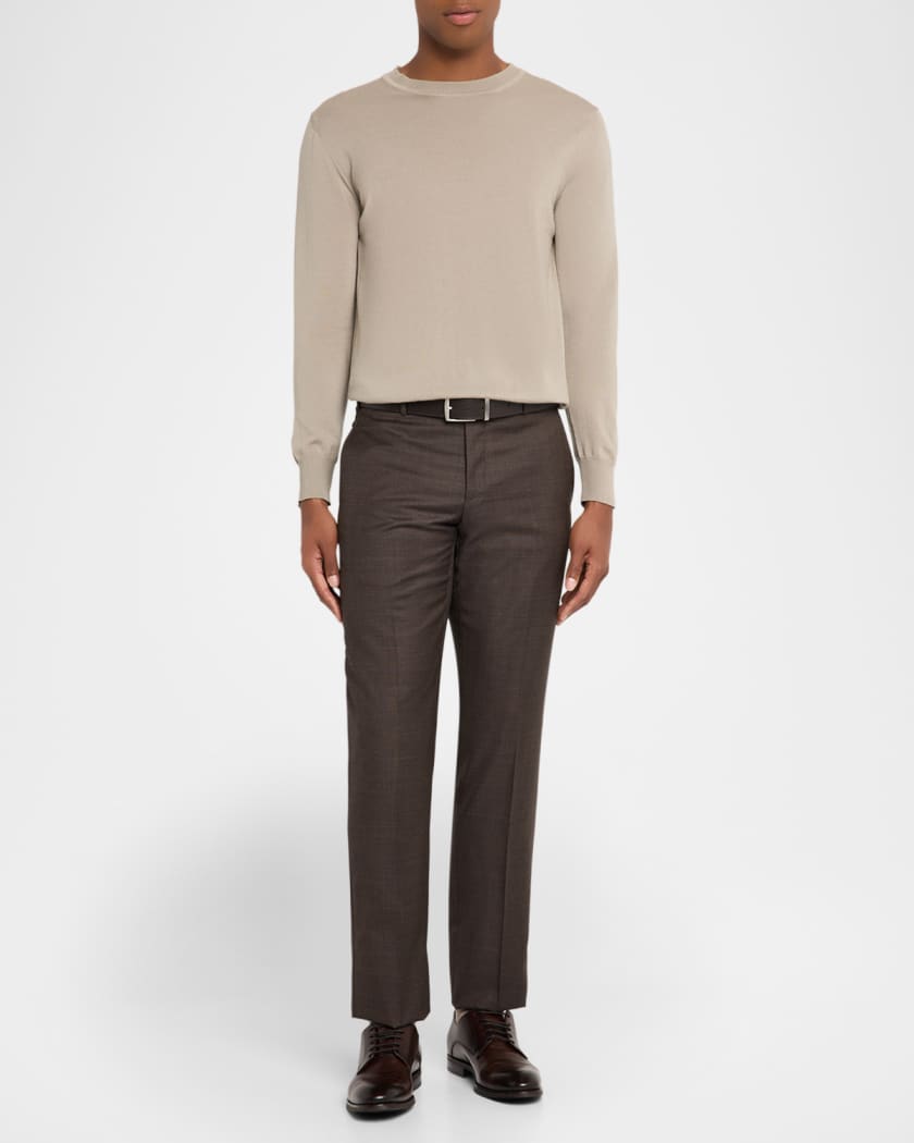 Men's Parker Sharkskin Trousers