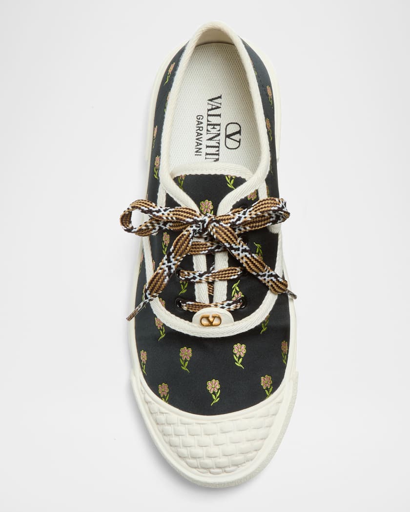 Bay By Bay Floral Low-Top Sneakers