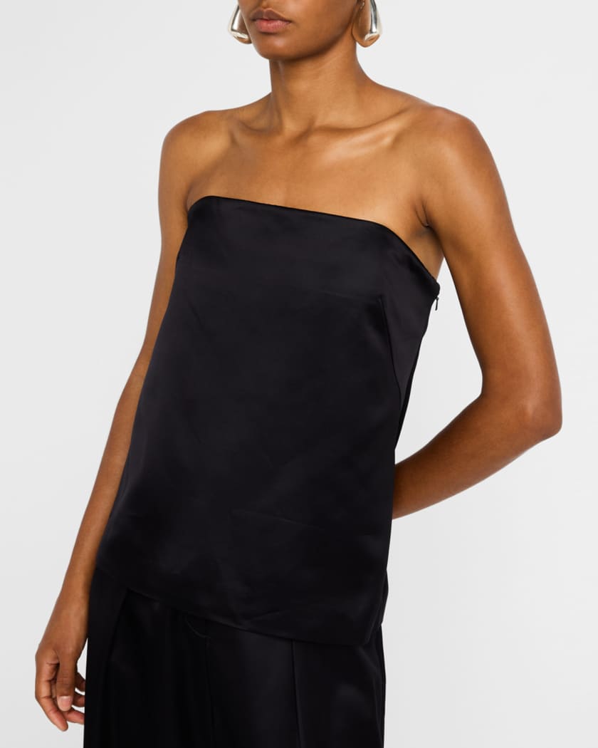 Ani Strapless Satin Top