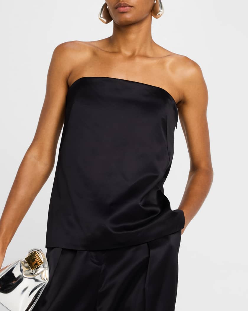 Ani Strapless Satin Top