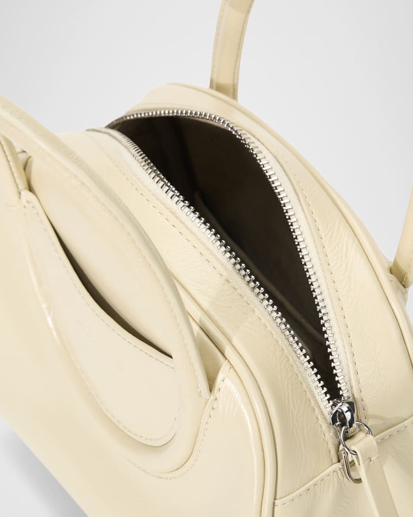 Maude Mini Bowler Top-Handle Bag