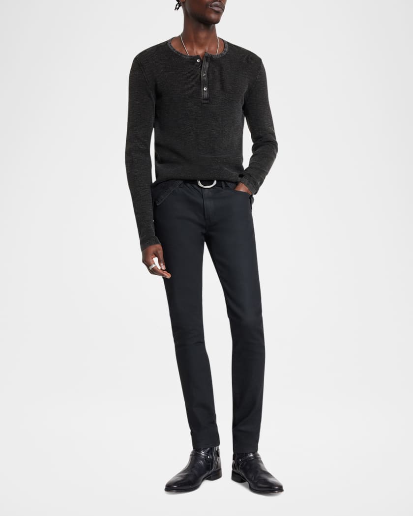 Men's Memphis Waffle Henley Shirt