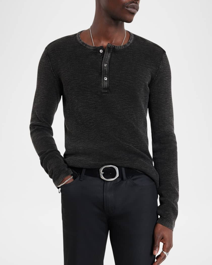 Men's Memphis Waffle Henley Shirt