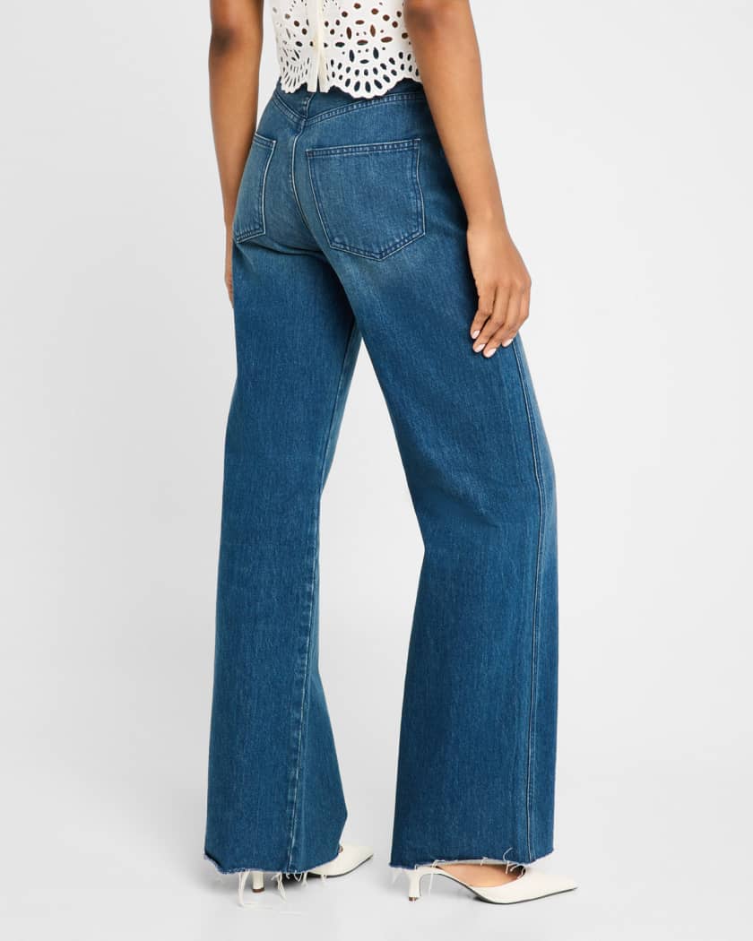 Taylor High-Rise Wide-Leg Jeans