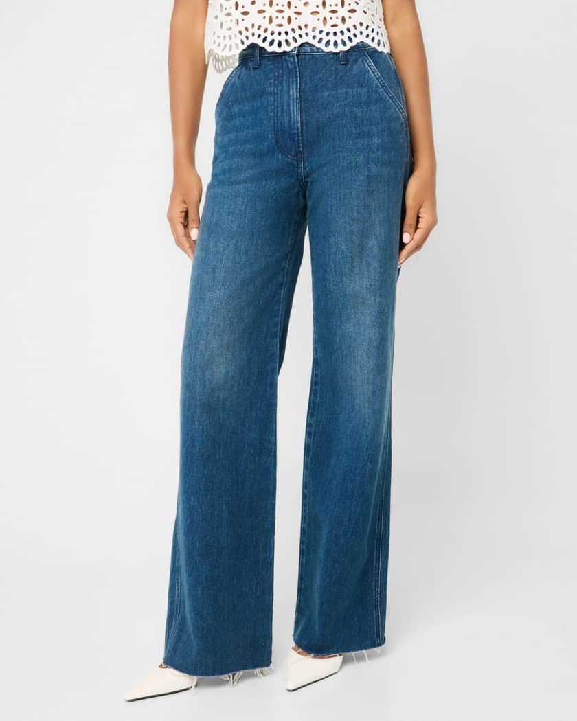 Taylor High-Rise Wide-Leg Jeans