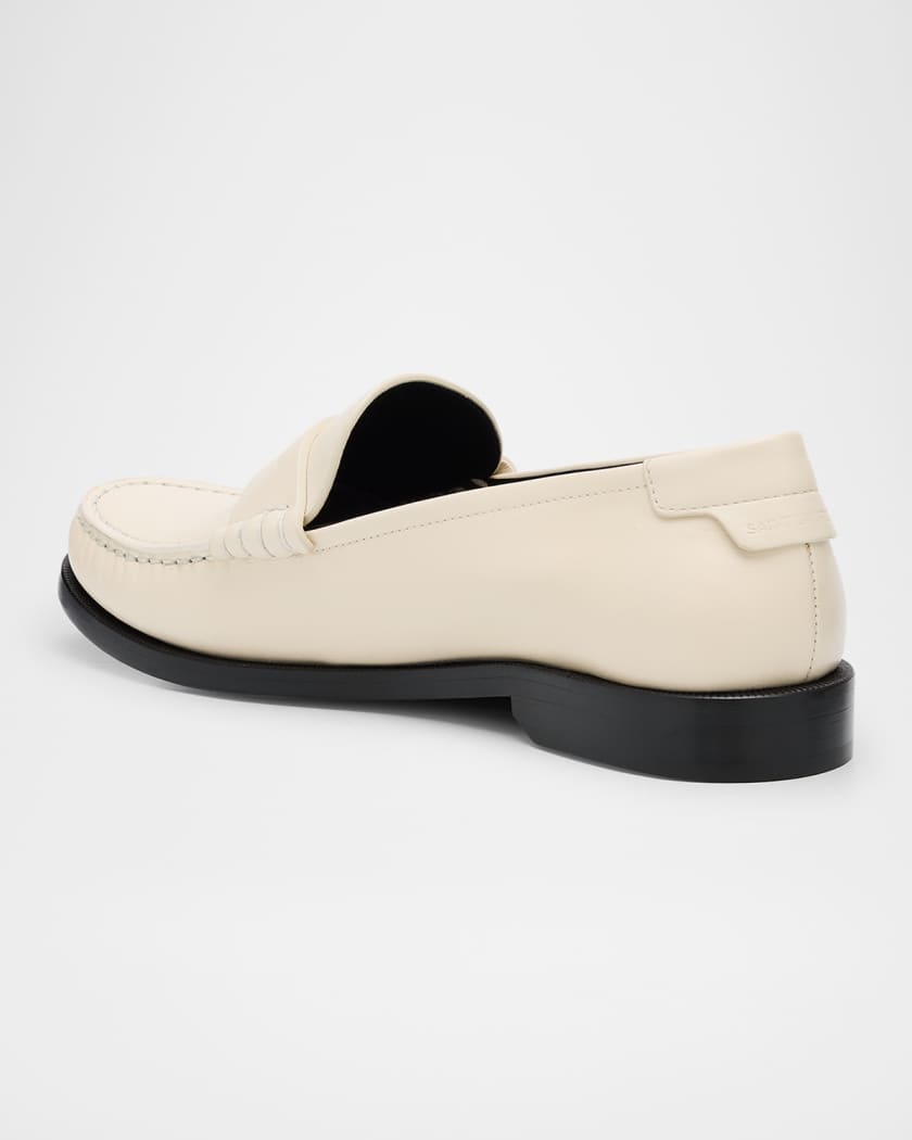 Le Leather YSL Penny Loafers