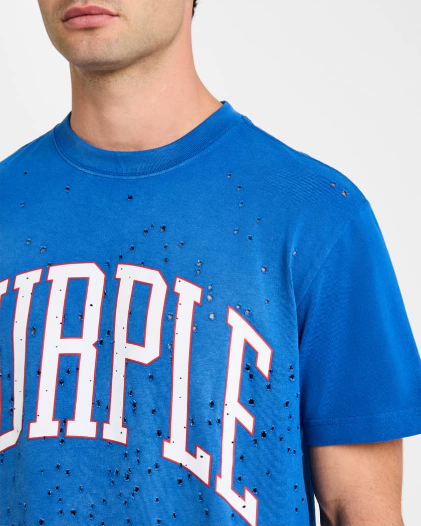Men's Destroyed Collegiate T-Shirt