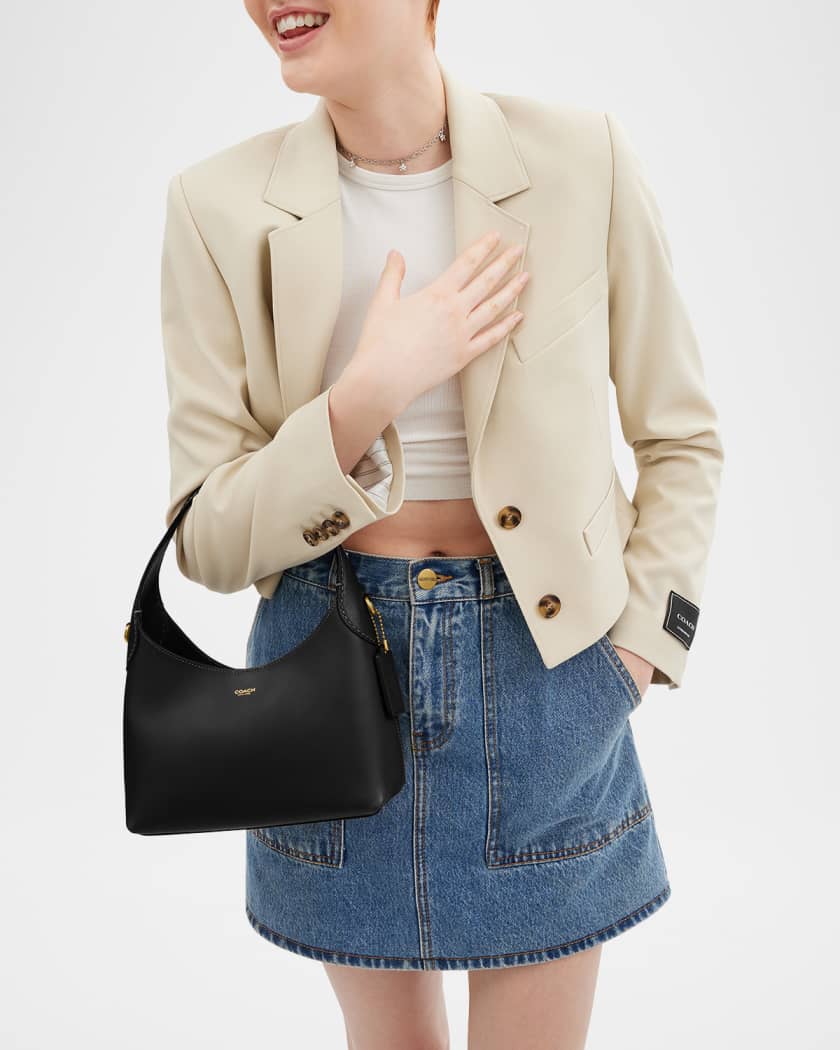 Brooklyn 23 Grain Leather Shoulder Bag
