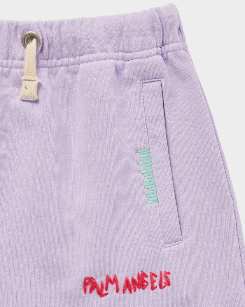 Girl's Logo-Embroidered Sweat Skirt