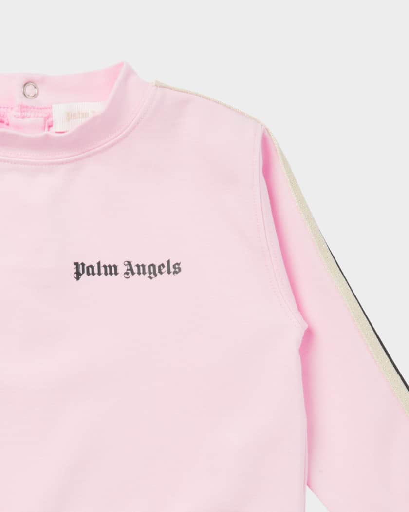 Girl's Logo-Print Track Sweatshirt, Size 3M-3
